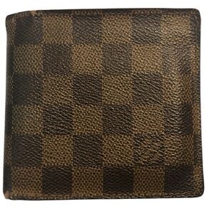Louis Vuitton Authentic Damier Ebene Bifold Men’s Wallet Made In Spain